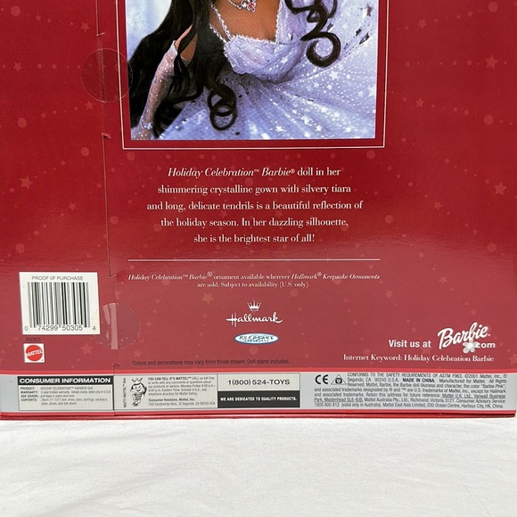 Holiday Celebration Barbie - Picture 8 of 10